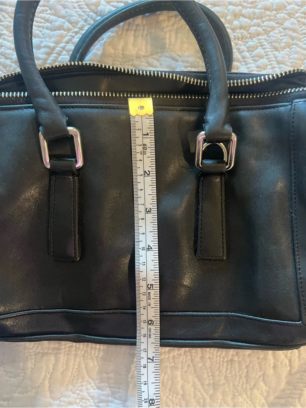 Coach Bonnie Legacy- leather handbag